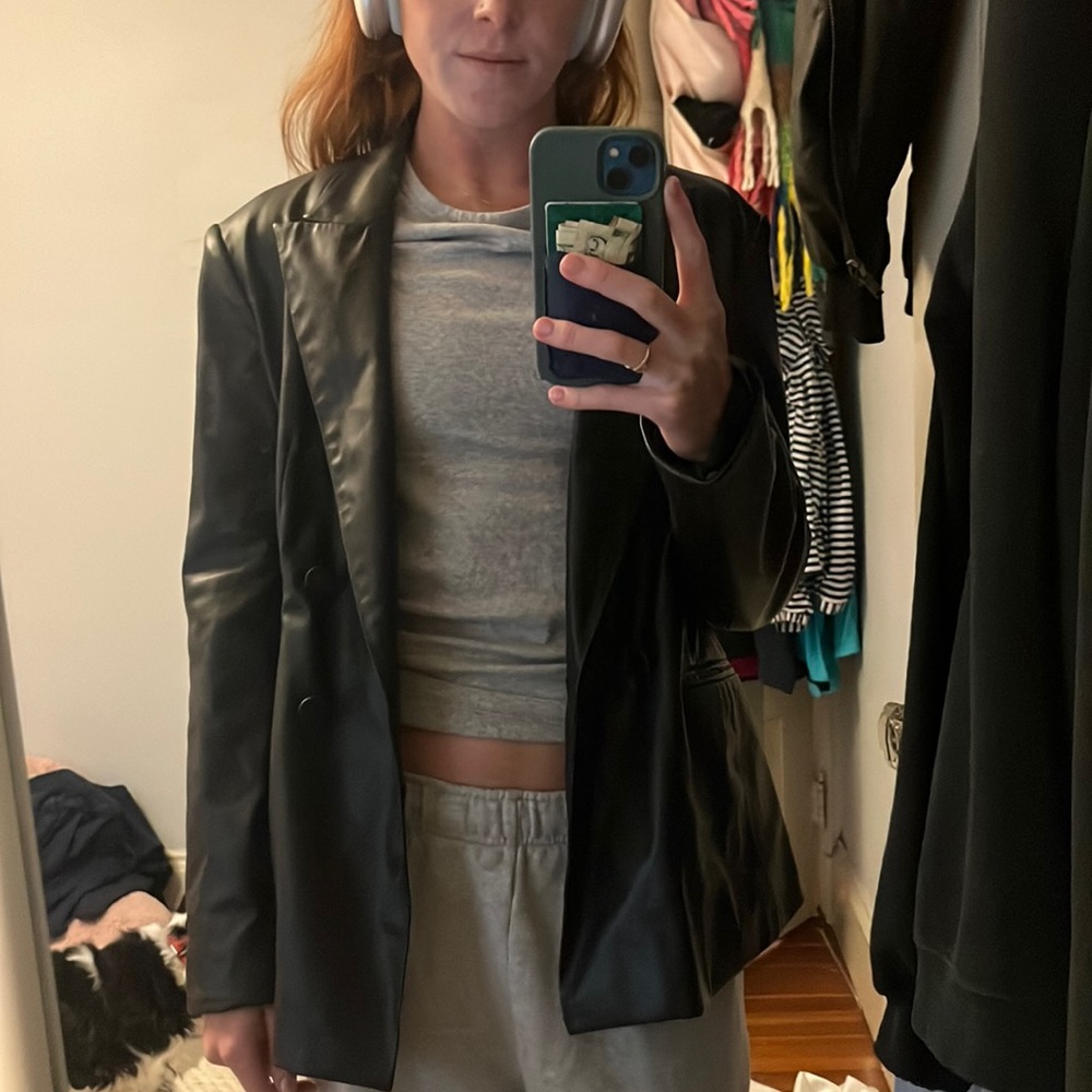 Medium Zara leather jacket